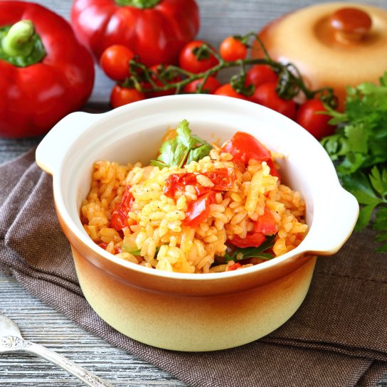 Салат с рисом на зиму «Завтрак туриста»