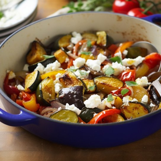 Осінні овочі запечені в духовці