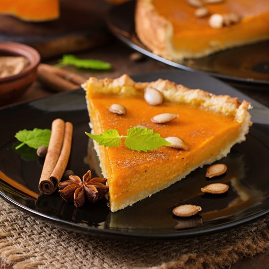 Кіш з гарбузом