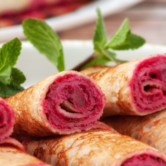 Бурякові млинці