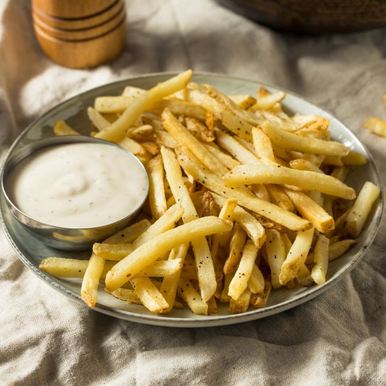 Картопля фрі з травами