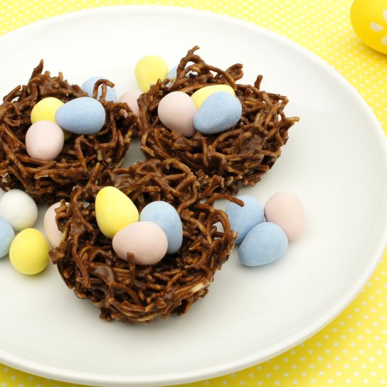 Великодні «Шоколадні гнізда»