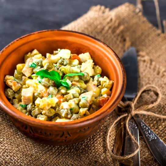 салат з язиком