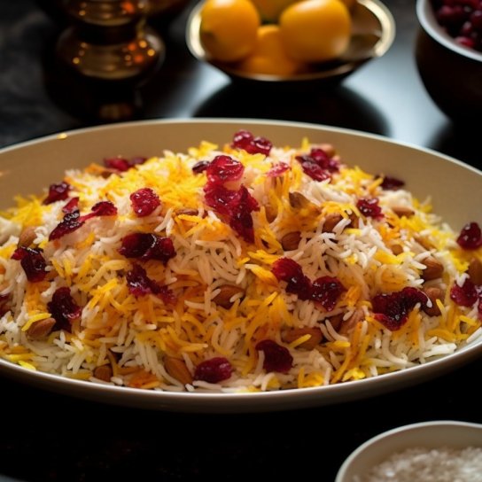 Албалы-плов с вишней