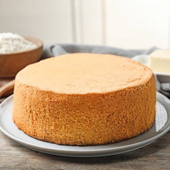 Веганський бісквіт для торта