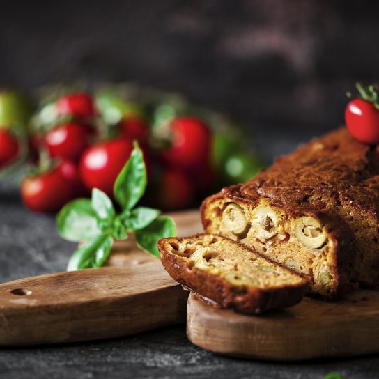 Кекс з оливками