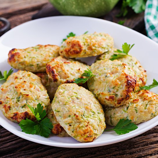 Котлети з індички зі шпинатом