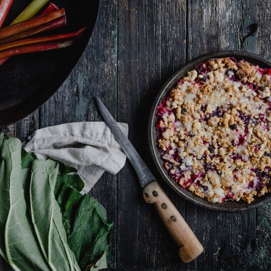 Пиріг з ревенем