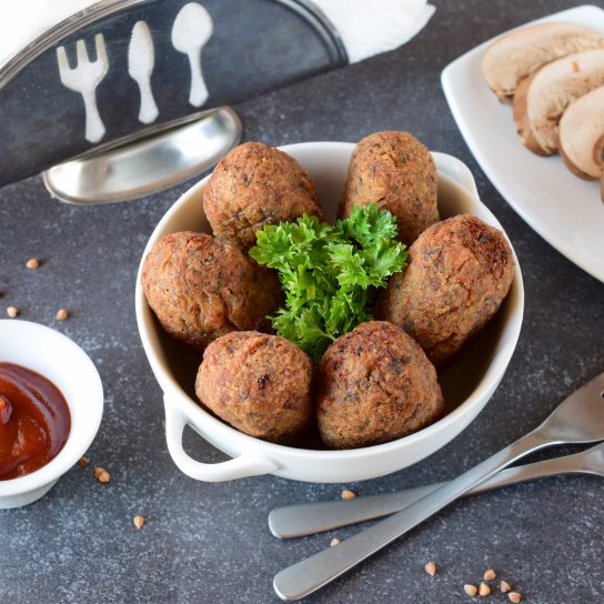 Грибні тефтелі рецепт