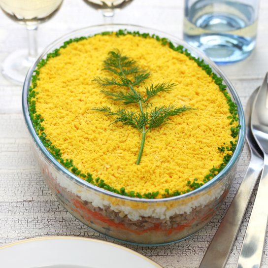 Салат на Великдень