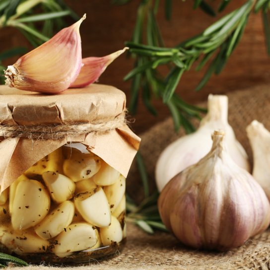 Квашений часник