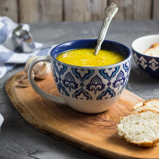 морквяний суп з булгуром