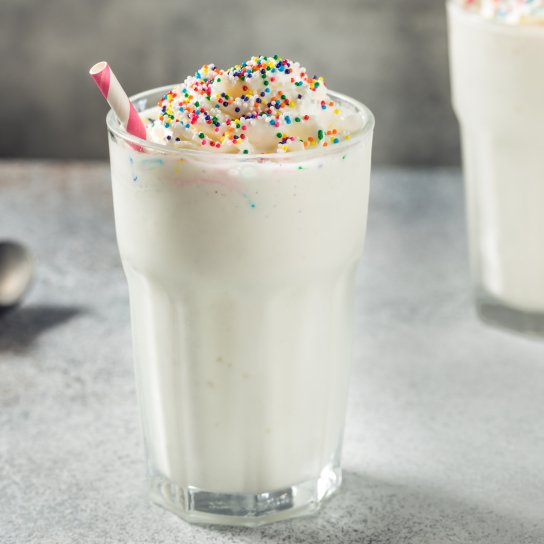 Ванільний молочний коктейль