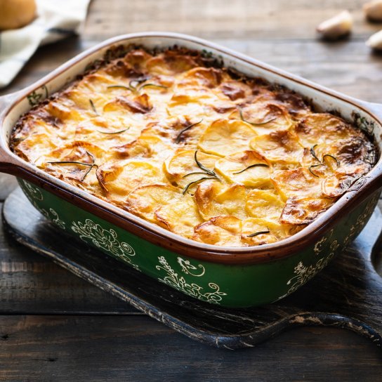 Картопля з м'ясом