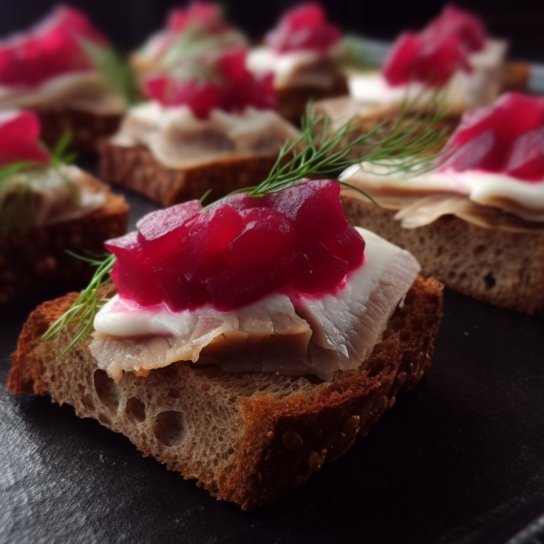 Закусочні канапки а-ля «Шуба»