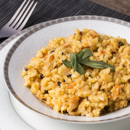 рис з м'ясом і травами