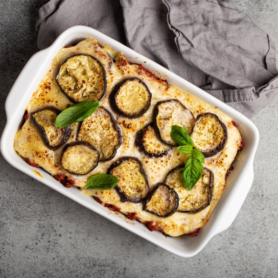 Запіканка з баклажанів