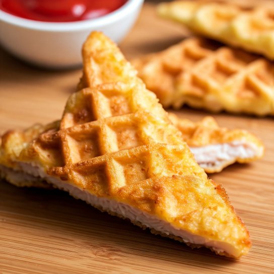 Вафлі з фаршем