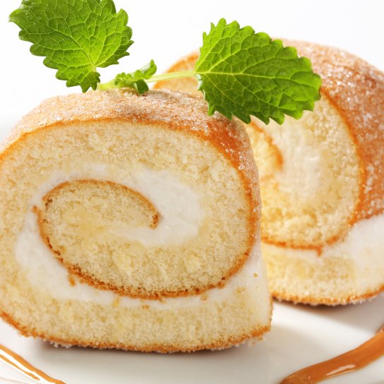 Бананово-сирний рулет