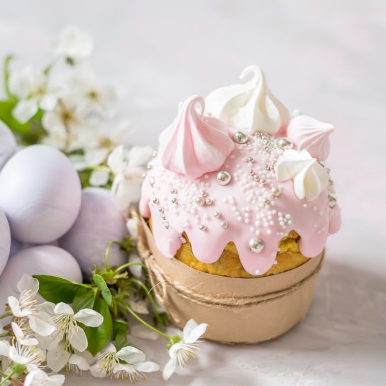 Глазур на паску з маршмелоу