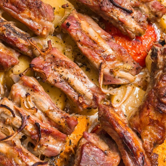 Свинячі реберця по-грузинськи