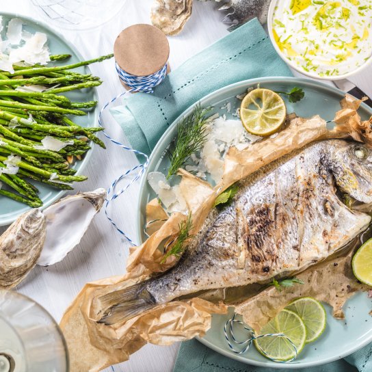 Фарширована дорада