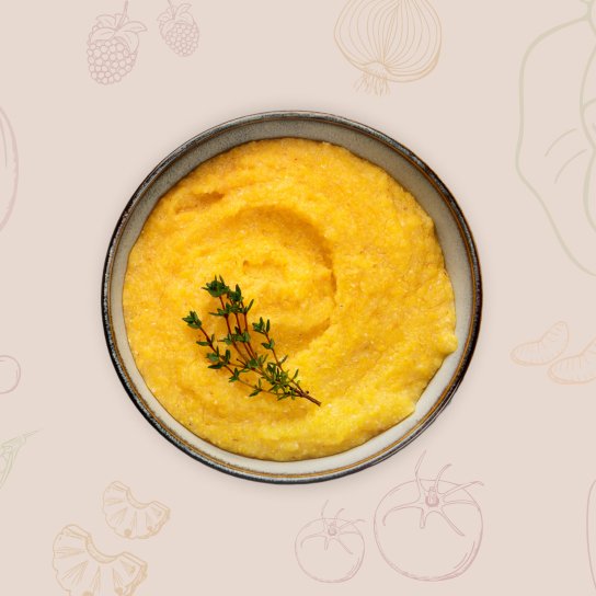 Яєчна полента від Клопотенка