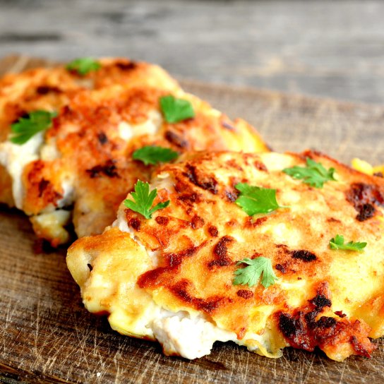 Відбивні з філе індички