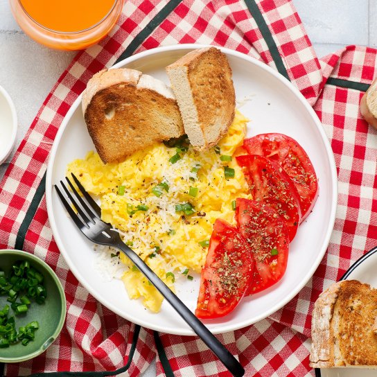 скрембл зі сметаною