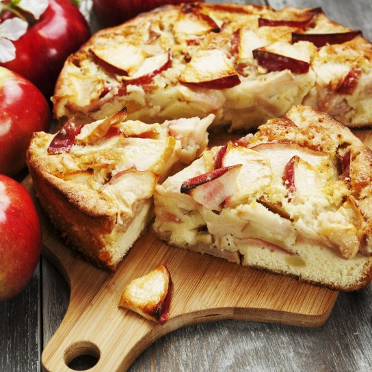 Пирог с яблоками