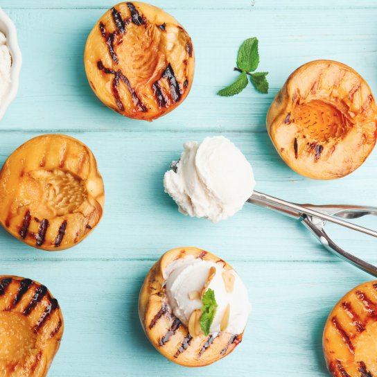 Смажені персики