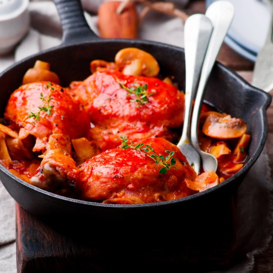 Курча Маренго з креветками