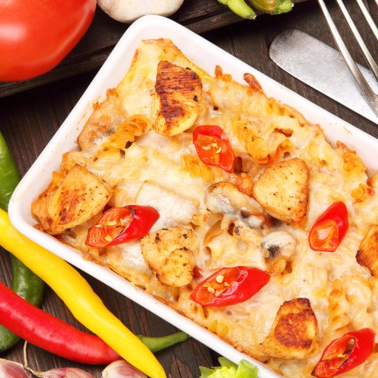 Запіканка з макаронами