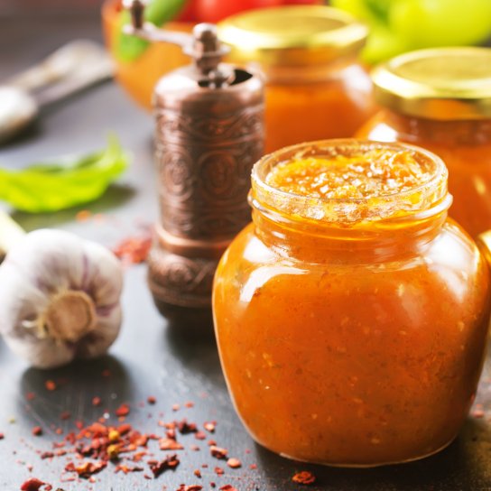 Гарбузова ікра з яблуками