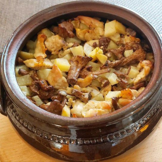 печеня з лисичками