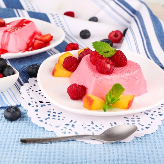 Желе з фруктового пюре