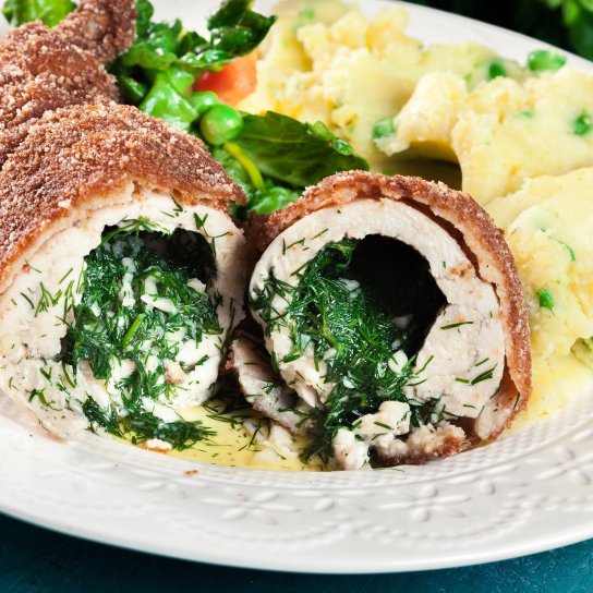 котлети по-київськи з рубленої курятини