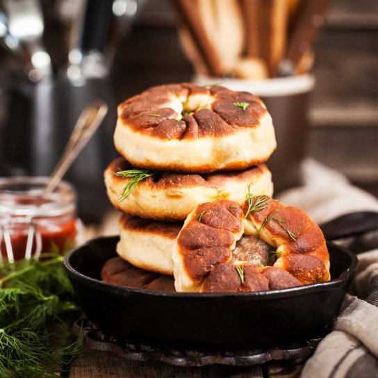 Беляши на кефире