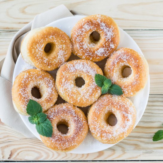 Безглютенові пончики з морквою