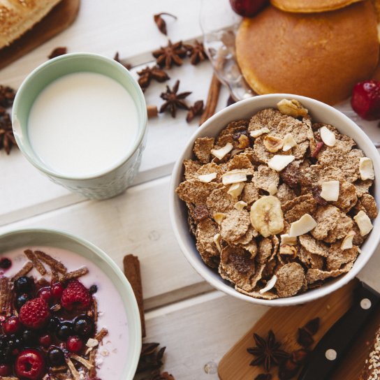 Пластівці на сніданок