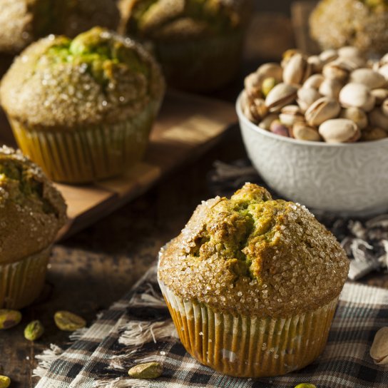 Фісташкові мафіни