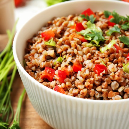 Гречневая каша с овощами