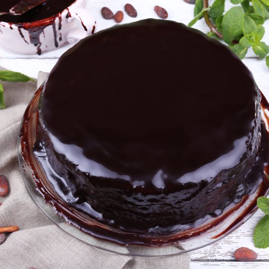 Шоколадний торт у мікрохвильовці
