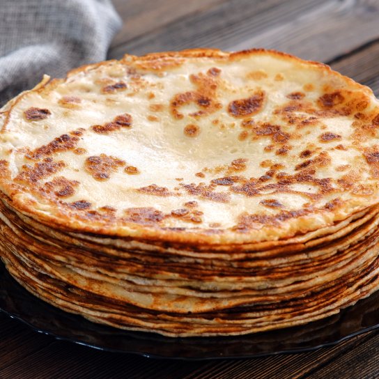 Млинці з цільнозернового борошна