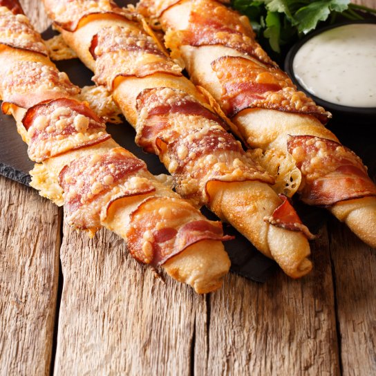 Піца-рогалик