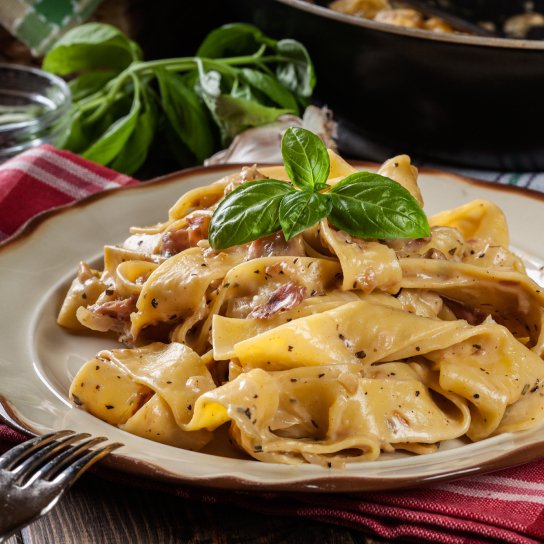 Паста з грибами