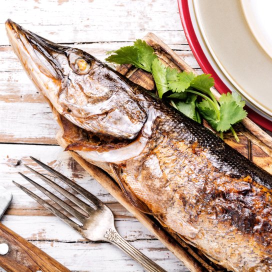 Щука в духовці