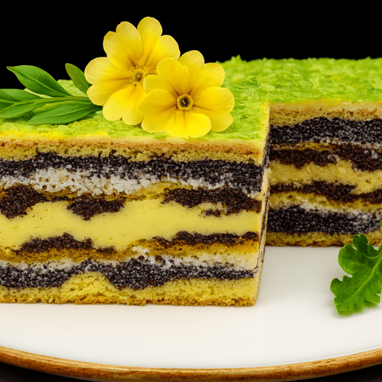 Галицький пляцок «Мамині чорнобривці»