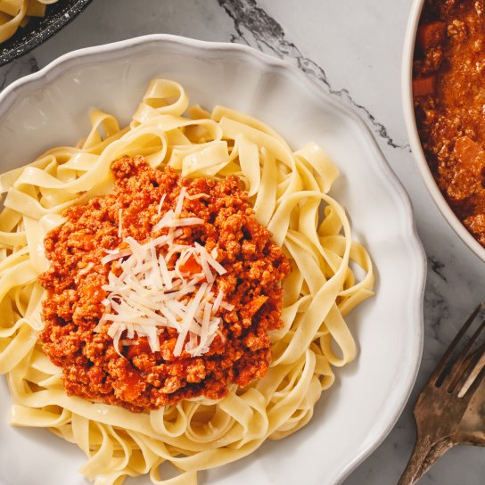 соус болоньезе зі спагеті