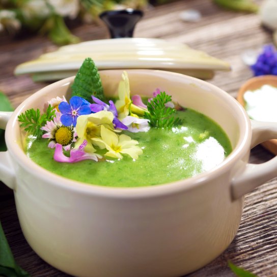 Зелений крем-суп